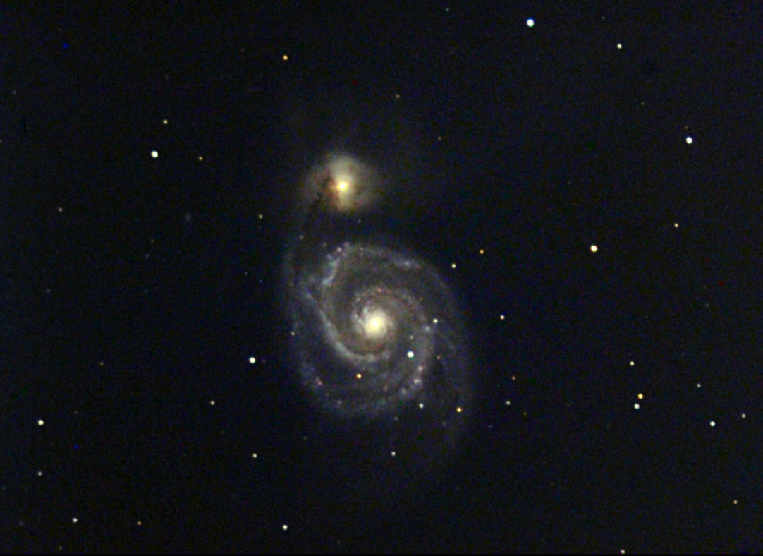 Messier 51 Whirlpool Galaxy