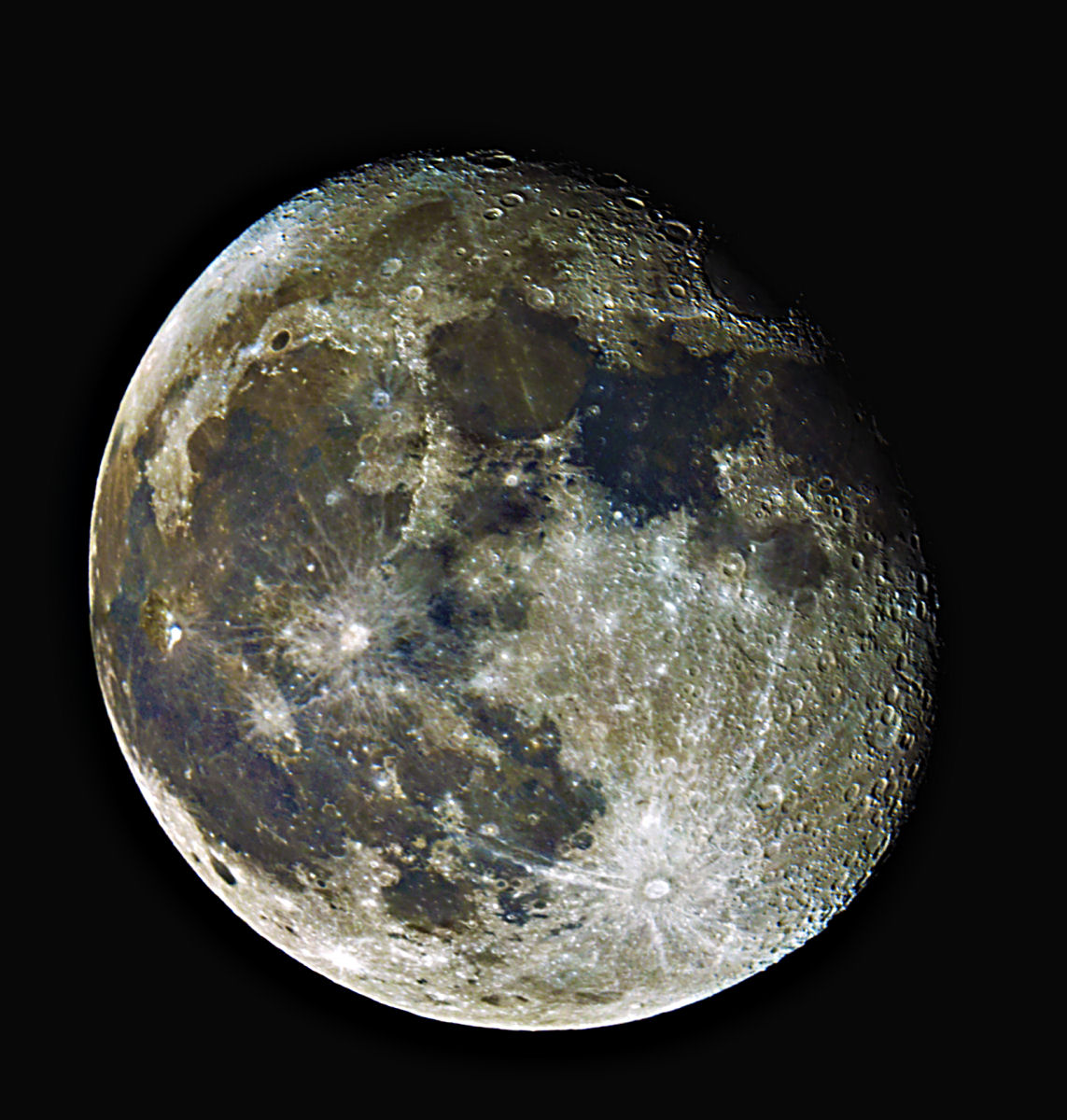 la Luna al 17* giorno