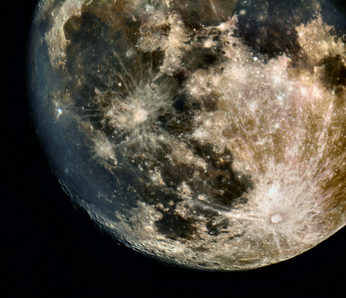 Luna, settore sud-est