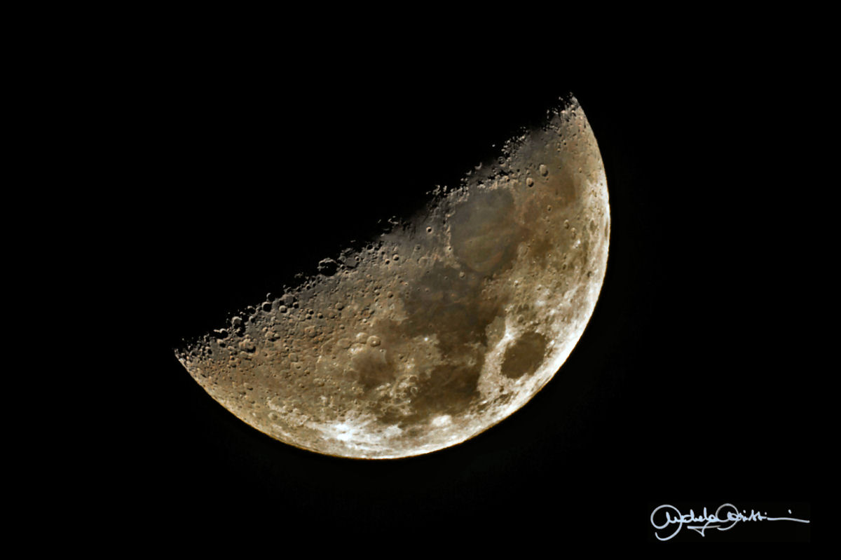 il primo quarto di luna